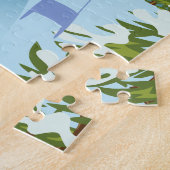 Mammoth Mountain California zum Skifahren Puzzle (Seite)