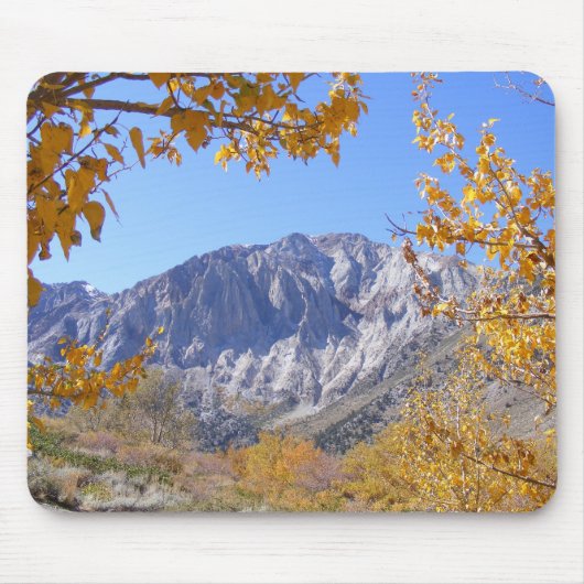 Mammoth Mountain im Fall Mousepad (Vorne)