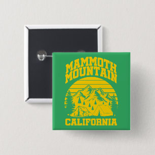 Mammoth Mountain, Kalifornien Button