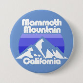 Mammoth Mountain Kalifornien Button (Vorderseite)