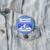 Mammoth Mountain Kalifornien Button (Beispiel)