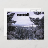 Mammoth Mountain Postkarte (Vorne/Hinten)
