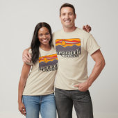 Mammoth Mountain Retro 70er/80er Style Sunset T-Shirt (Unisex)