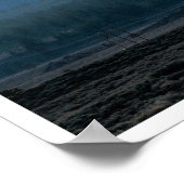Mammoth Mountain Sonnenuntergangs Poster | Sierra  (Ecke)