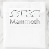 Mammoth Mountain Sticker (Tasche)