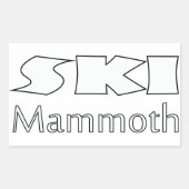 Mammoth Mountain Sticker (Vorderseite)