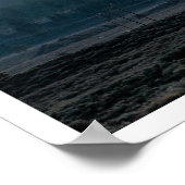 Mammoth Mountain Still Showing a Cap of Snow Poster (Ecke)