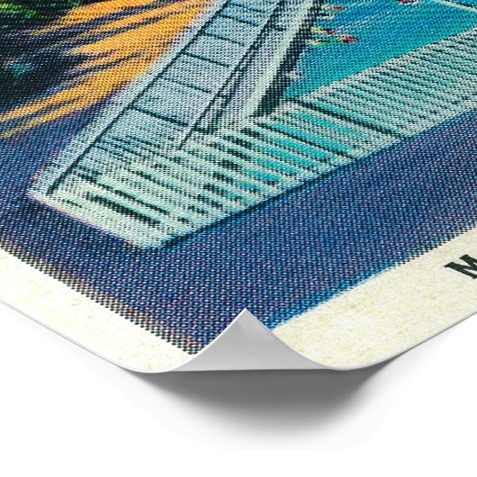 Mammoth Pool im Sol Duc Hot Springs Poster (Ecke)