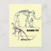 "Mammoth" Postkarte (Vorderseite)