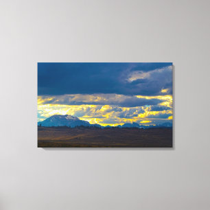 Mammoth Seen Area HDR. Leinwanddruck