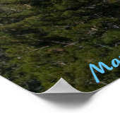 Mammoth Seen Becken, CA Poster (Ecke)