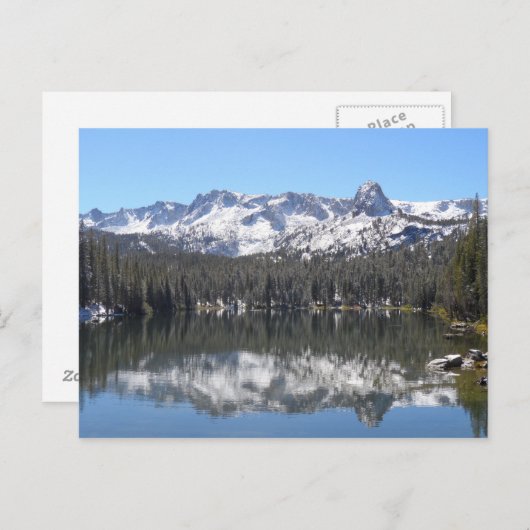 Mammoth Seen, CA Postkarte (Vorne/Hinten)