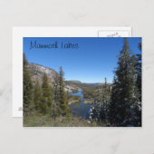 Mammoth Seen, CA Postkarte (Vorne/Hinten)