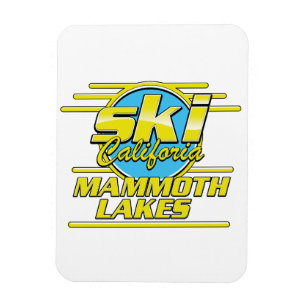 Mammoth Seen California Logo Magnet