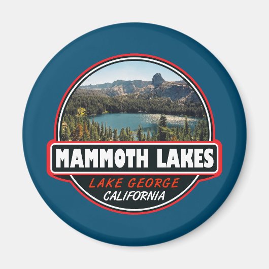 Mammoth Seen California Magnet (Vorne)