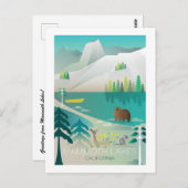 Mammoth Seen, California Postcard Postkarte (Vorne/Hinten)