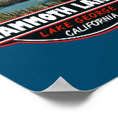 Mammoth Seen California Poster (Ecke)