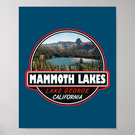Mammoth Seen California Poster (Vorne)