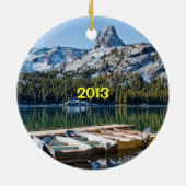 Mammoth Seen Keepake Keramikornament (Hinten)