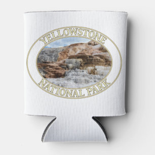 Mammoth Springs at Yellowstone National Park in WY Dosenkühler