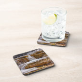 Mammoth Springs Falls Getränkeuntersetzer (Rechte Seite)