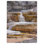 Mammoth Springs Falls Klemmbrett (Rückseite)