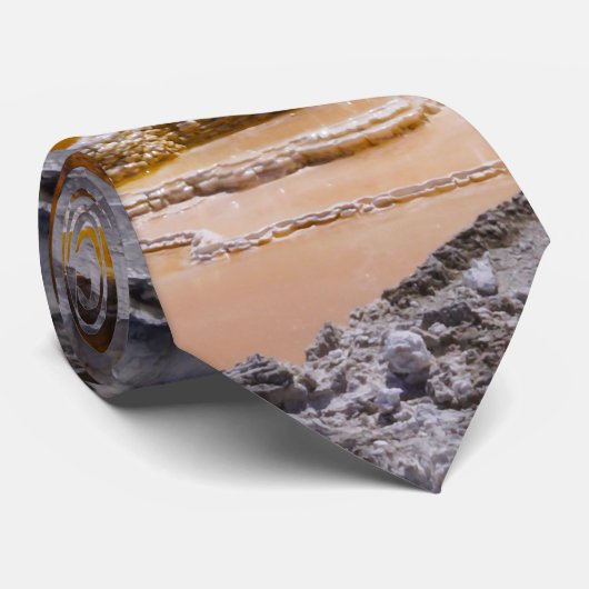 Mammoth Springs Falls Krawatte (Gerollt)