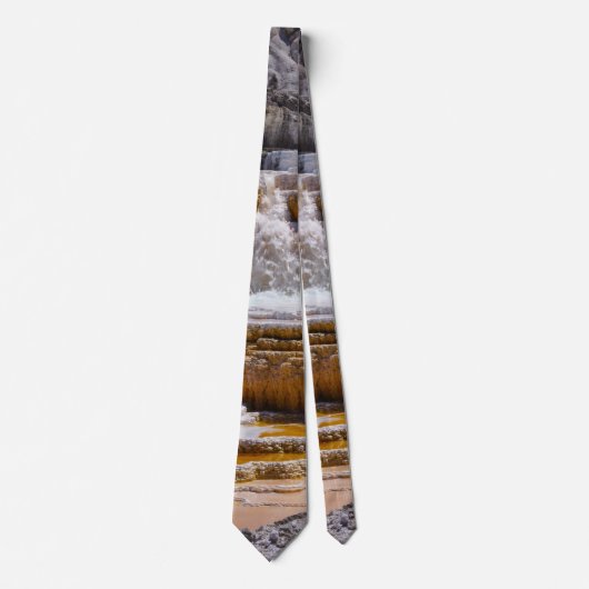 Mammoth Springs Falls Neck Tie Krawatte (Vorderseite)