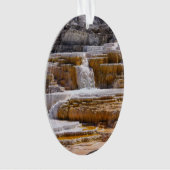 Mammoth Springs Falls Ornament (Vorderseite)