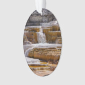 Mammoth Springs Falls Ornament (Vorderseite)