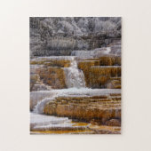 Mammoth Springs Falls Puzzle (Vertikal)