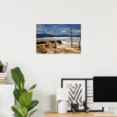 Mammoth Terraces Poster (Heimbüro)