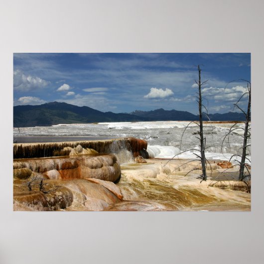 Mammoth Terraces Poster (Vorne)