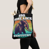 Mammoth und Big Bone Lick Kentucky Tasche (Von Nahem)