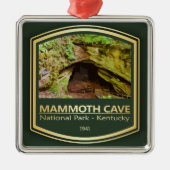 Mammothöhle NP (PF1) Ornament Aus Metall (Vorne)