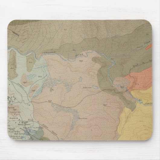 Mammut-Heißläufer und Vincinität Mousepad (Vorne)