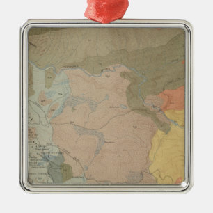 Mammut-Heißläufer und Vincinität Ornament Aus Metall