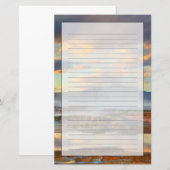 Mammut-Hot-Springs Briefpapier (Vorne/Hinten)