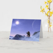 Mammut Karte (Gelbe Blume)