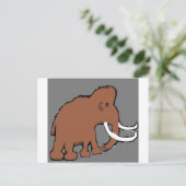 MAMMUT POSTKARTE (Stehend Vorderseite)