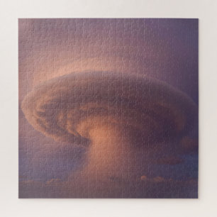 Mammut-Superzellen-Gewitter-Pilzwolke Puzzle