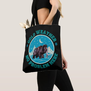 Mammut-Winterhumor bei kaltem Wetter Tasche