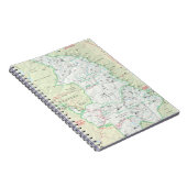 Mammutbaum-/Königcanyon Kartennotizbuch Notizblock (Rechte Seite)