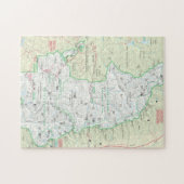 Mammutbaum-/Königcanyon Kartenpuzzlespiel Puzzle (Horizontal)