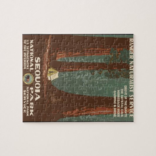 Mammutbaum-Nationalpark Puzzle (Horizontal)