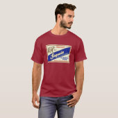 Mammutbaum-Nationalpark (schwarzer Bär) T-Shirt (Vorne ganz)