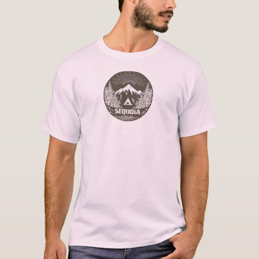 Mammutbaum-Nationalpark T-Shirt (Vorderseite)