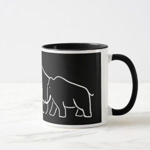 Mammutfamilien-Tasse Tasse