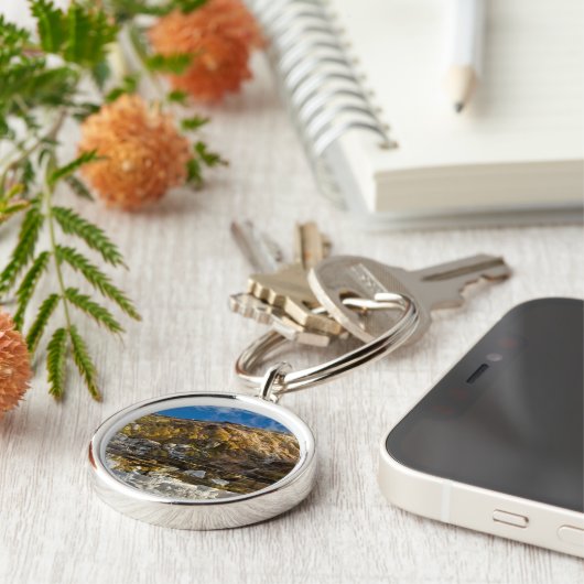 Mammutheiße Quelle Schlüsselanhänger (Seite)