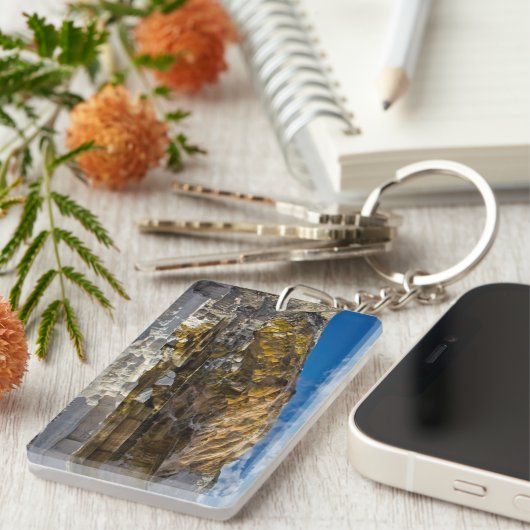 Mammutheiße Quelle Schlüsselanhänger (Vorderseite rechts)